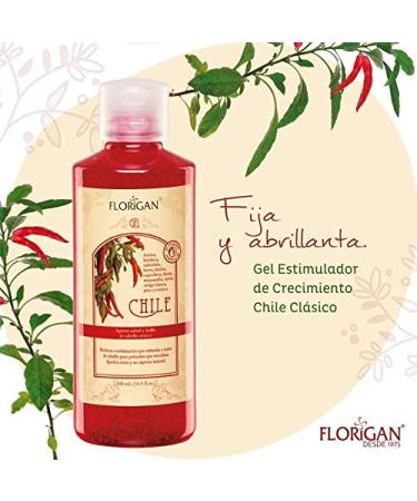 Buy Growth Stimulating Shampoo Chile Cl sico 1lt | Florigan - International Shipping - Buy Online on SooperMarket.com