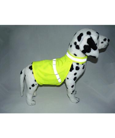 Buy Villcase Reflective Safety Vest for Dogs | High Visibility Breathable Summer Clothing | Fluorescent Yellow Size L | Ideal for Walking Running Hiking - Buy Online on SooperMarket.com