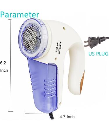 Best Fabric Shaver for Furniture & Clothes | Lint Remover Sweater Defuzzer & Long Cord | Remove Lint Balls Pills & Bobbles - Buy Online on SooperMarket.com