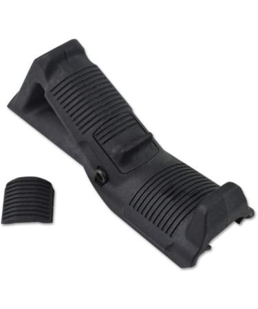 Gotyou Angled Fore Grip - Ergonomic Airsoft Front Handle | Nylon AFG1 Triangle Grip for 20mm Rails - Black - Buy Online on SooperMarket.com