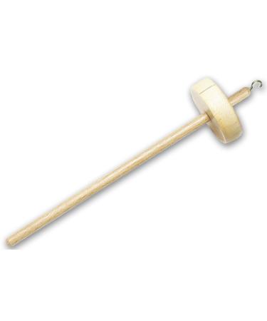 Happy Classy Drop Spindle Maple Top Whorl Spinning 12" 2 oz