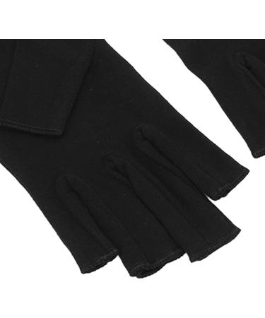 Arthritis Relief Gloves Soreness Relief Fingerless Cotton Compression Gloves Soft Portable for Cycling for Women (M) - Buy Online on SooperMarket.com