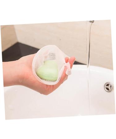 NOLITOY Soap Mesh Pouch - Exfoliating Soap Saver Bag for Handmade Soap & Bath | Bubble Net Bath Flower - Japan Cleansing Accessory - Buy Online on SooperMarket.com