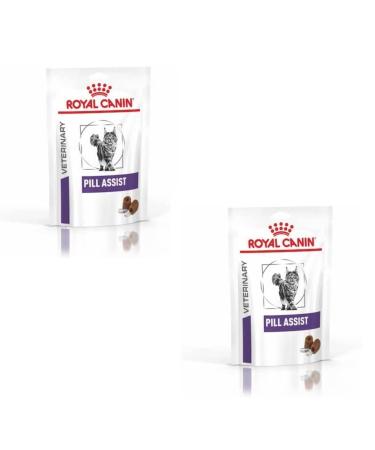 Royal Canin Veterinary Pill Assist Cat |Double pack |2 x 45 g |Supplementary feed for cats |Tasty croquettes for a simpler medication gain in