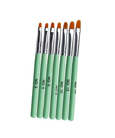 minkissy 1 Set Wood Nail Art Tools Nail Art Liner Nail Painting Pen Nail Brush Pen Nail Art Pen Nail Dotting Pen Manicure Nail for Nail Art Nail Gel Wooden Round Head Suite