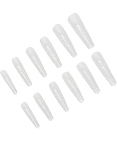 Nai Tips 360 Pieces Acrylic Nail Tips Full Cover Multiple Sizes Versatile Use for DIY Nail Art Manicure Shop (02#) - Buy Online on SooperMarket.com