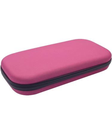 Stethoscope Carry Case -Stethoscope Hard Protective Storage Box Organizer- EVA Case Travel Bag Doctor Nurse Accessories (Pink)