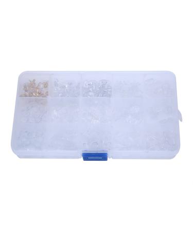 17 * 10 * 2 300 pieces 15 values silicone-nose pads glasses S on glasses Soft accessories repair tool Bagima glasses pads insertion of glasses pads