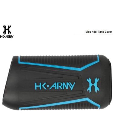 HK Army 48/3000 Vice Paintball Tank Cover - Black/Blue | Premium Protection and Style - Buy Online on SooperMarket.com