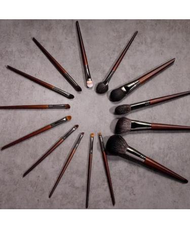 DFHBFG Makeup Brush Set - 14 Wooden Handle Beauty Tools | Complete Makeup Brush Collection - Buy Online on SooperMarket.com