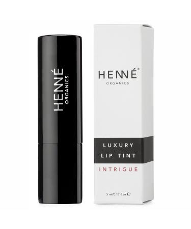 Henn Organics Luxury Lip Tint - Moisturizing Sheer Natural Color - Intrigue (Brick Red) - Buy Online on SooperMarket.com
