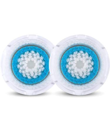 Brushot 2 Pack Deep Pore Compatible Brush Head Replacement for Mia 1 Mia 2 Mia 3 Alpha Fit Smart Profile Uplift and Alpha Fit X 2 Count