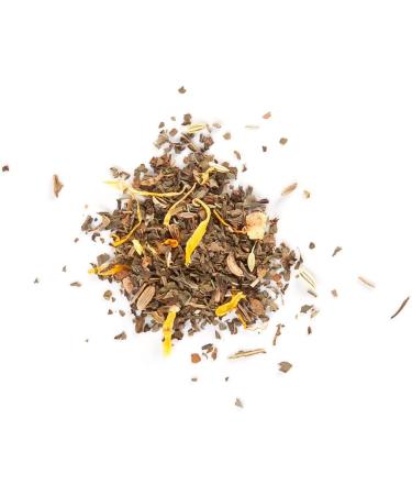 East London Tea Co. - AFTER SUPPER SOOTHER Loose-Leaf Herbal Tea | Helps with Bloating Digestion & Sugar Cravings |100% natural ingredients (60g Pouch) - Buy Online on SooperMarket.com