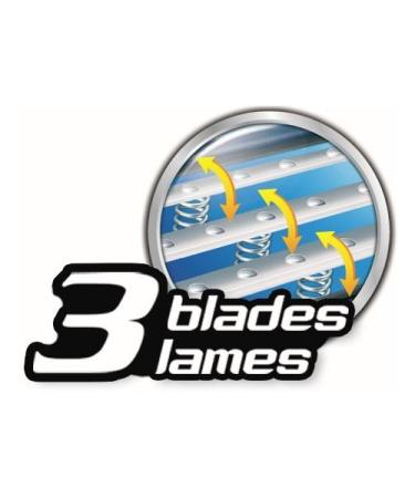 BIC 3 Flex Razor Set for Men - 3 Blades Sensitive Skin 4 Pack - International Shipping Available - Buy Online on SooperMarket.com