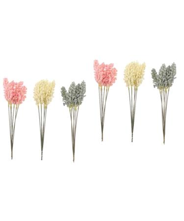 Zerodeko 36 Pcs Artificial Corn Ear Fake Flower Rustic Decor Wheat Ear Crafts Harvest Decoration Wedding Vases Natural Wheat Ear Wheat Ears Flowers Naturales Bride Display Plastic Air Dry Assorted Colorx2pcs 30X1.5CMx2pcs
