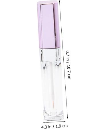 CANIGHT 6pcs Empty Eyelashes Mini Containers Lash Containers Eyeliner Tube with Applicator Makeup Purple Abs - Buy Online on SooperMarket.com