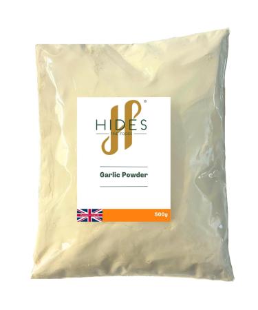 Hides Fine Foods - Garlic Powder 500g - GMO Free - Suitable for Vegetarians - Perfect for rubs - Meat Seasoning - Vegetable Seasoning - Perfect for Summer