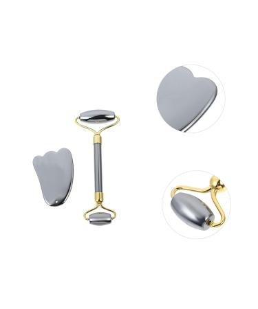 Housoutil Scraping Board Set - Gua Sha Massage Tool Facial Roller & Neck Massager for Skin Care - International Shipping Available - Buy Online on SooperMarket.com