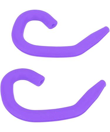 Ear Protector Hook Flexible Comfortable Ear Hook Washable Easy To Wear Silicone 10 Pcs for Kids(Purple) - Buy Online on SooperMarket.com
