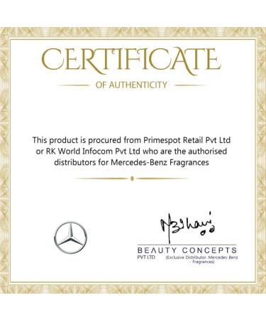 Mercedes-Benz Sign - Stick Deodorant for Men - Mens Deodorant Stick - Tonka Bean Patchouli Fragrances - Alcohol Free Deodorant for Men - 2.6 oz - Buy Online on SooperMarket.com