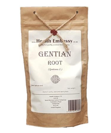Health Embassy Gentian Root Tea | Gentiana L | Racine de Gentiane Tisane 50g
