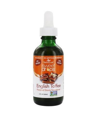 Sweet Leaf - Stevia Clear Liquid Toffee 2 Oz 2 Fl Oz (Pack of 1)