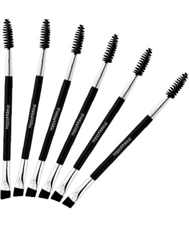 Duo Eyebrow Brush Set - Angled Brow & Mini Eyelash Brushes for Perfect Tinting | multifunctional Beauty Tools for Eyebrows & Lashes - Buy Online on SooperMarket.com
