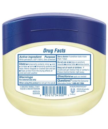 Vaseline Petroleum Jelly Original 13 oz - Pack of 4 | Hydrating Skin Care - Buy Online on SooperMarket.com