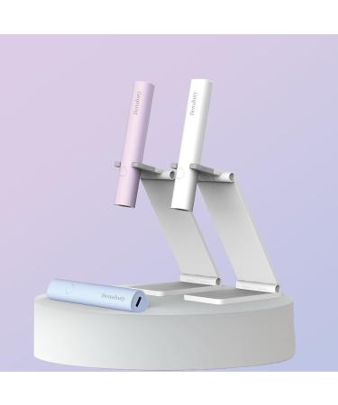 Denabuty Portable UV LED Nail Lamp with Stand - Rechargeable Cordless Nail Dryer for Gel Nails - 2 Timers for Fast Drying - White - Buy Online on SooperMarket.com