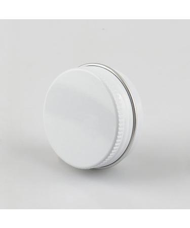 Buy 50pcs 15ml White Aluminum Screw Cap Cans - Ideal for Cosmetics & Crafts - International Shipping - Buy Online on SooperMarket.com