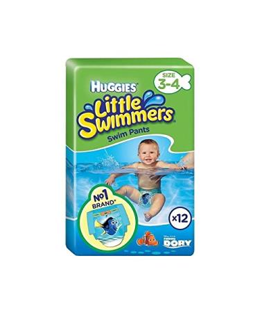 Huggies Little Swimmers Swim Pants Size 5-6 (12kg-18kg) (22 Pants)