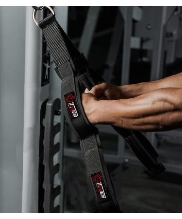 Tricep Rope Cable Attachment for Greater Range Of Motion - Dual Length Design - Buy Online on SooperMarket.com