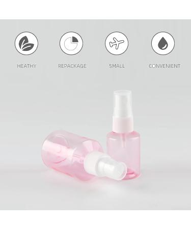 Tianzd 12-Pack Pink 30ml Fine Fog Spray Bottles with Atomizer & Funnels - Ideal for Perfume Travel & DIY | International Shipping - Buy Online on SooperMarket.com
