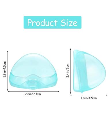Buy BPA-Free Green Pacifier Case - 5 Piece Transparent Holder for Travel & Home | Durable Nipple Shield Box - Buy Online on SooperMarket.com