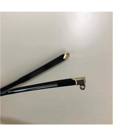 RANARA Replacement Eyeglass End Tips - Durable Plastic Arms & Accessories in Black | 1 Pair Eyeglass Replacement Temples for International Shipping - Buy Online on SooperMarket.com