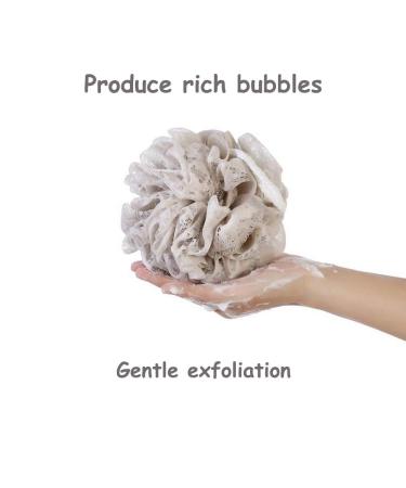 Spclsim Bath Brush Set - Natural Loofah Shower Brush and Body Scrubber for Men and Women - Gentle Exfoliating and Circulation Boost - Buy Online on SooperMarket.com