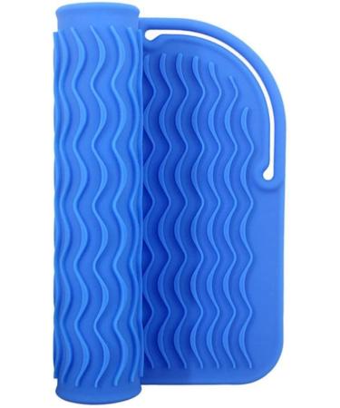 Dajidafu Flat Iron Mat Safe Protective Mats Hairstylist Accessories Grip Storage Pouch Simple Heat Resistant Pad for Protect - Buy Online on SooperMarket.com