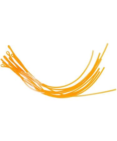 10Pcs Yellow 30LB 50LB Fly Fishing Line Loops Connector - Braided Tackle Accessories for Enhanced Fishing Performance - Buy Online on SooperMarket.com