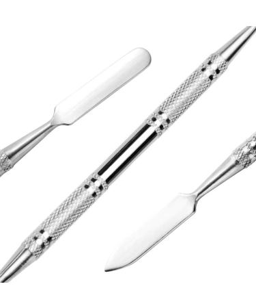 Ckanday 2 SPACK Professional Makeup Palette & Stainless Steel Cosmetic Spatula Set - Mix Foundation Effortlessly - Buy Online on SooperMarket.com