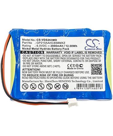 Replacement Battery for vdw Silver Reciproc SR2634 - 2000mAh GP210AAHCB5BMXZ | International Shipping Available - Buy Online on SooperMarket.com