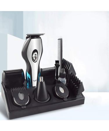JewelryWe 11-in-1 Men's Shaver & Trimmer Grooming Kit - Waterproof Cordless Beard & Nose Hair Groomer - Buy Online on SooperMarket.com