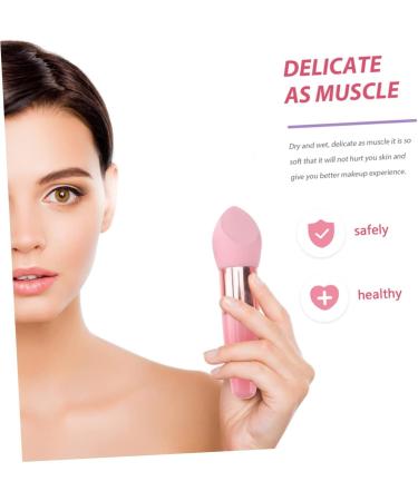 Gogogmee 2 Sets Beauty Pen Beauty Makeup Tool Facial Powder Sponge Beauty Brush Beauty Sponge Makeup Sponge with Handle Make-up Pen Makeup Puff Pen Portable Makeup Sponge Makeup Gadget - Buy Online on SooperMarket.com