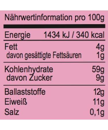 Seitenbacher Bircher Muesli I Whole Grain Cereals I Wheat I Oats I Corn Flakes I Raisins I 3 x 750 g - Buy Online on SooperMarket.com