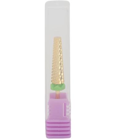 Nail Drill Bits 3 Pieces Gold Tungsten Steel Manicure Drill Bits for Nail Salon - Buy Online on SooperMarket.com