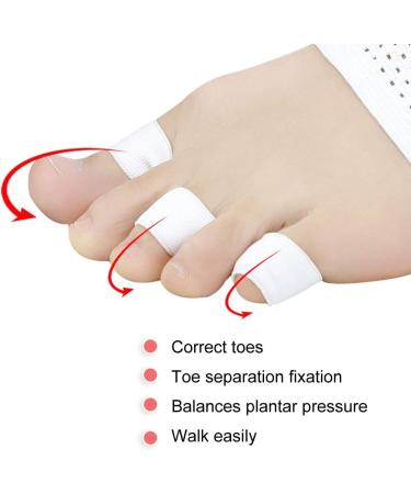 Adjustable Toe Separators for Hallux Valgus & Bunion Correction - Breathable Straightener for Foot Care - Buy Online on SooperMarket.com