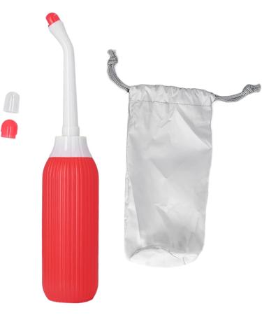 Shop Luqeeg 500ml Perineal Bottle - Portable Travel Bidet for Postpartum Care Gentle Cleaning for Women Men & Babies - 2 Nozzles Included - Buy Online on SooperMarket.com