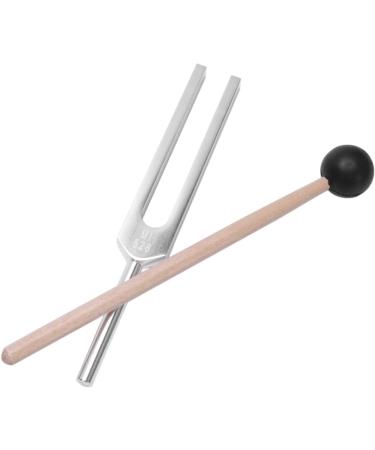Aluminum + wood Tuning Fork Hammer Ball Diagnostic 528HZ With Mallet Set Nervous System Testing Tuning Fork Health Care - Buy Online on SooperMarket.com
