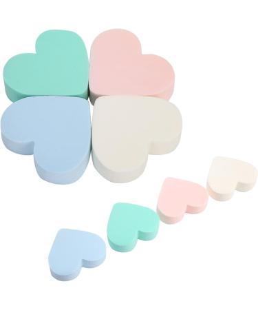 Cosmetic Makeup Sponge Reusable Heart Shaped Makeup Sponge Soft for Men for Foundation Blushes BB Cream for Create Perfect Makeup Effect for Women - Buy Online on SooperMarket.com