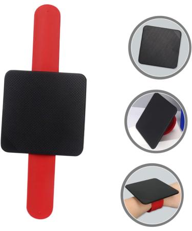 Angoily Hair Dyeing Board Pat Belt Magnetic Tool Hair Color Slap Bracelet Professional Balayage Board Hair Color Tool Hair Styling Supply Dying Paddle Care Dye Cream Red Plastic - Buy Online on SooperMarket.com