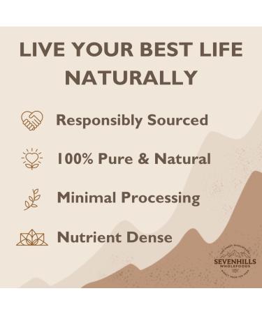 Sevenhills Wholefoods Organic Cacao Powder 1kg - Premium Quality Superfood - Buy Online on SooperMarket.com